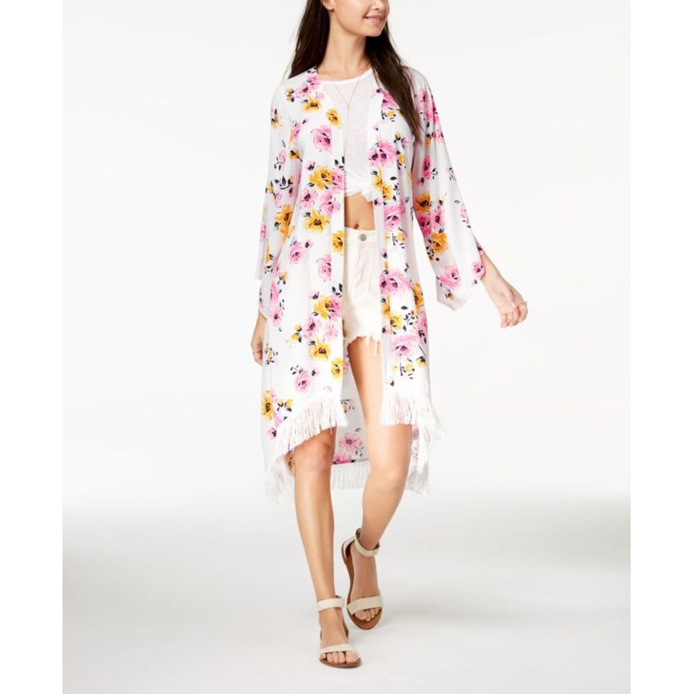 The Edit By Seventeen Juniors High Low Kimono